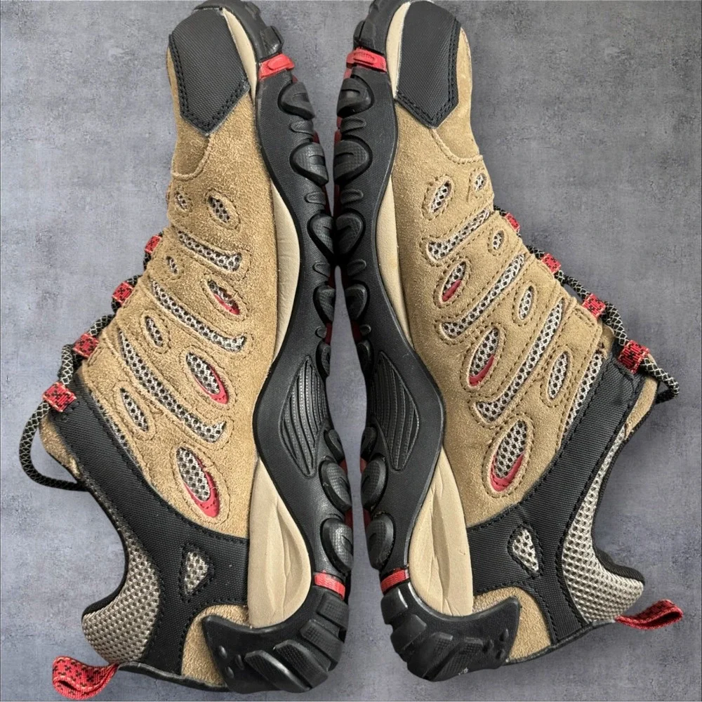 Merrell Crosslander 2 Hiking Shoes Y2K Men's 11 Brown Suede Mesh Low Top J034687